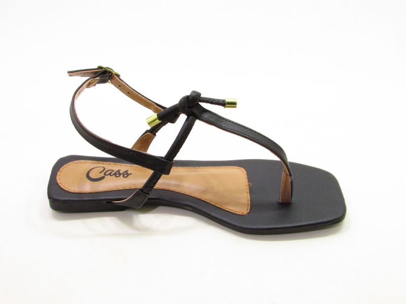 Rasteiras Sand. Rast. Cs Preto Fach