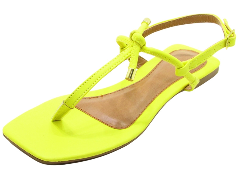 Rasteiras Sand. Rast. Cs Amarelo Fach