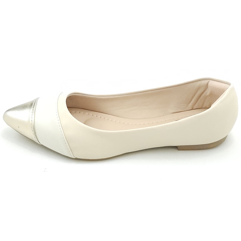 Sapatilhas Sapatilha Vz Dourado Cs OffWhite Creme
