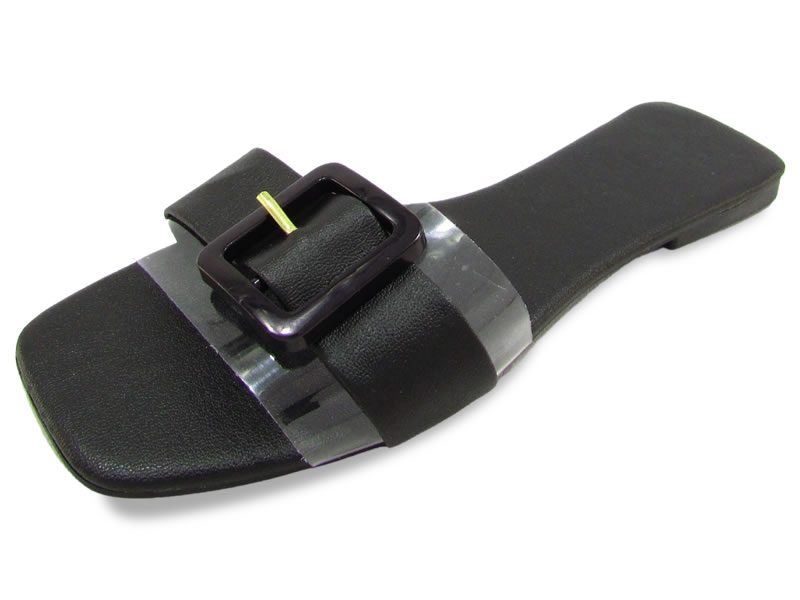 Rasteiras Rasteira Vinil Cs Preto