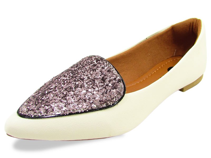 Sapatilhas Sapatilha Mocassim Cs OffWhite Vz Preto Cristal