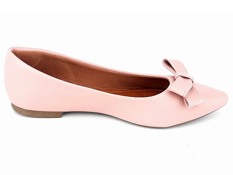 Sapatilhas Sapatilha Napa Rose Laço