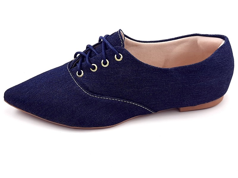 Sapatilhas Sapato Oxford Jeans