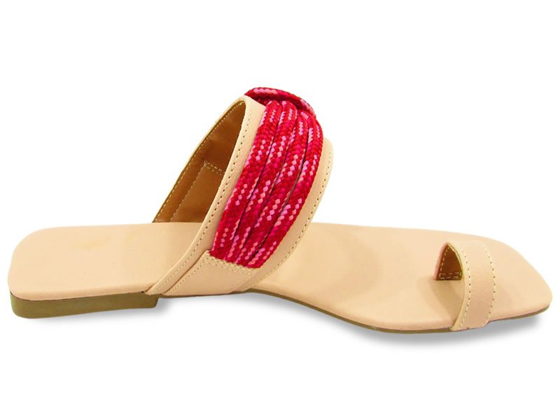 Rasteiras Rasteira Cs Salmão Tiras