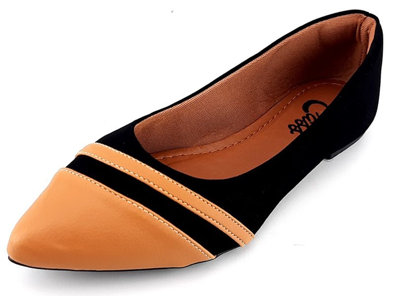 Sapatilhas Sapatilha Napa Caramelo Nobuck Preto