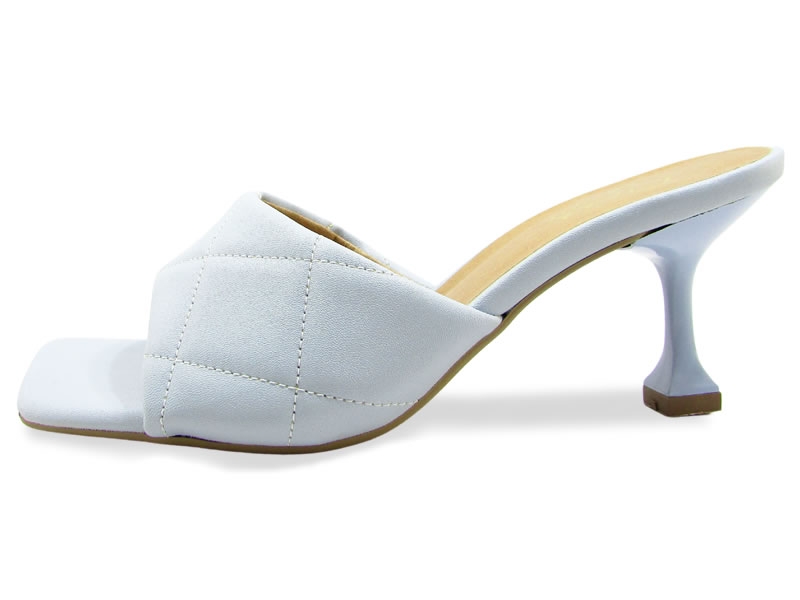 Saltos Salto Matelassê Azul Aqua