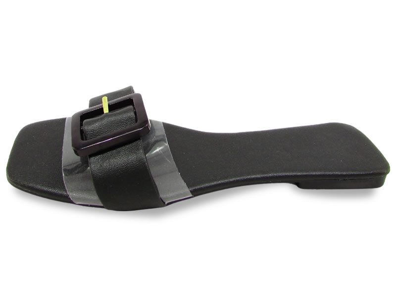 Rasteiras Rasteira Vinil Cs Preto