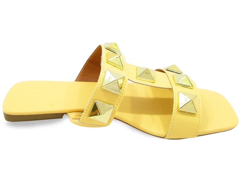 Rasteiras Rasteira Cs Peach Spike Ouro