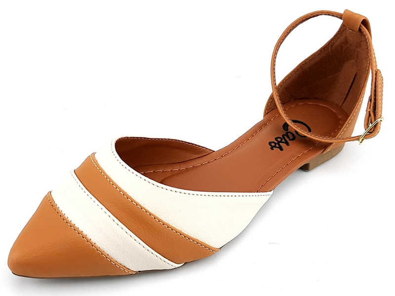 Sapatilhas Salomé Cs Caramelo Cs OffWhite