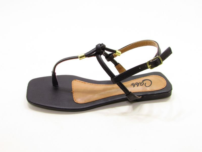 Rasteiras Sand. Rast. Cs Preto Fach