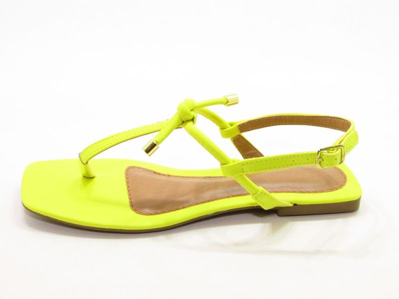 Rasteiras Sand. Rast. Cs Amarelo Fach