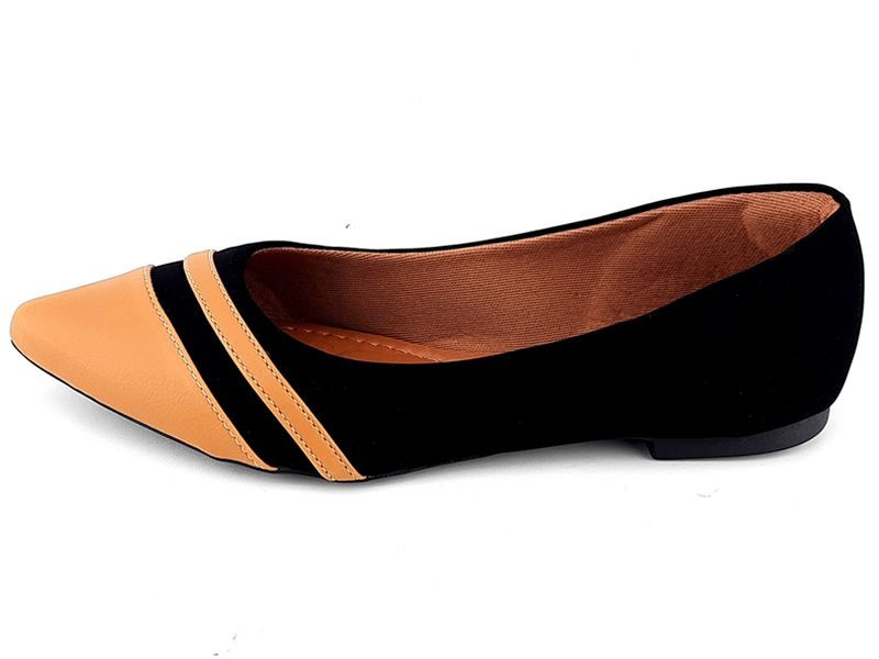 Sapatilhas Sapatilha Napa Caramelo Nobuck Preto