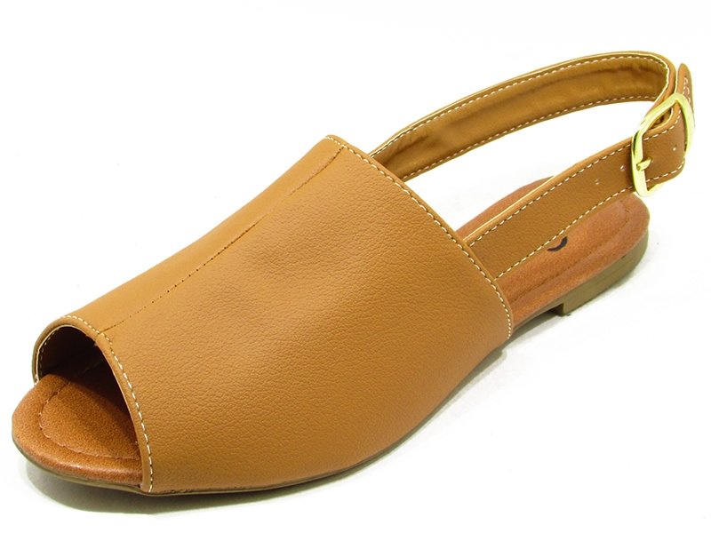 Rasteiras Sand. Avarca Cs Caramelo