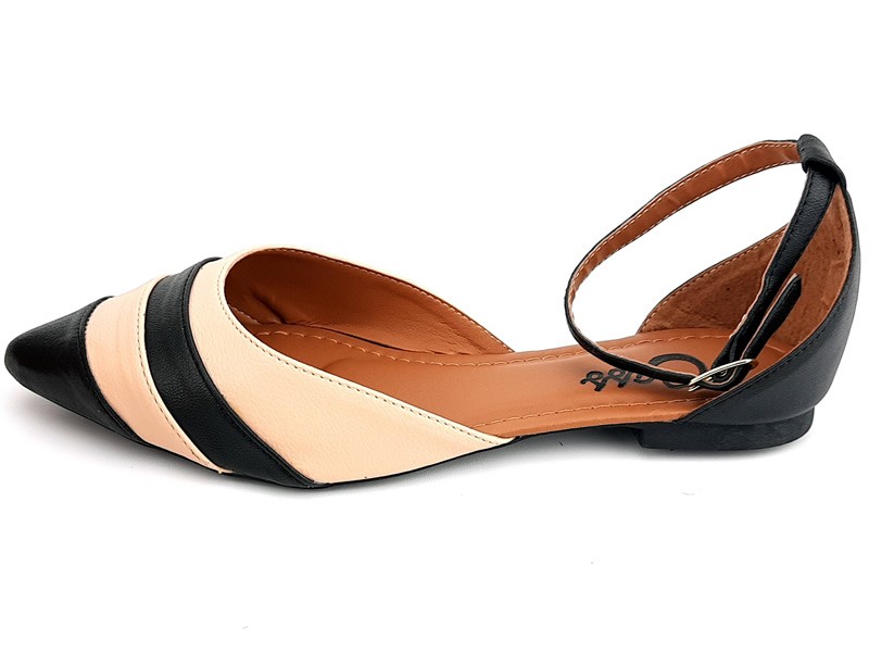 Sapatilhas Salomé Cs Preto Cs Salmão