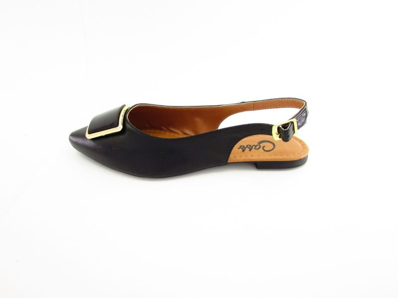 Sapatilhas Sapatilha Slingback Cs Preto Fiv