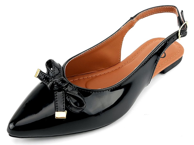 Sapatilhas Sapatilha Slingback Vz Preto