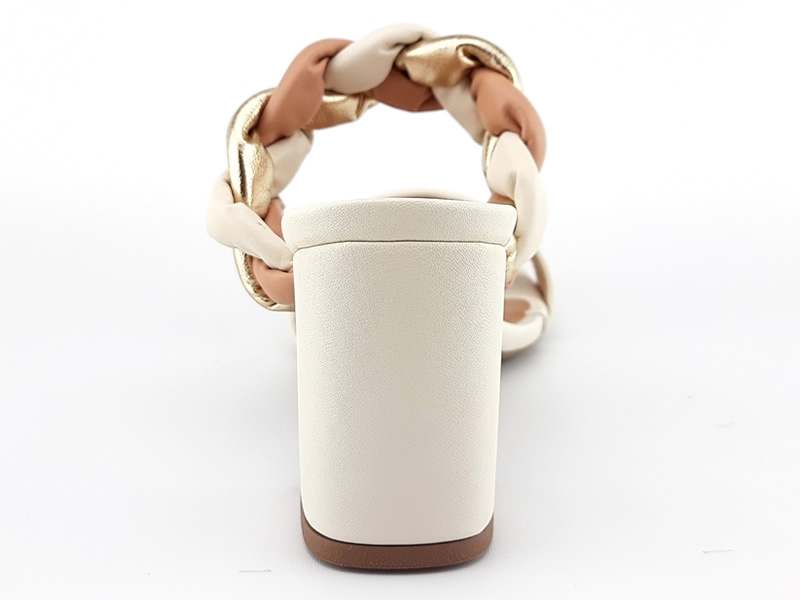 Saltos Salto OffWhite Ouro Rosado