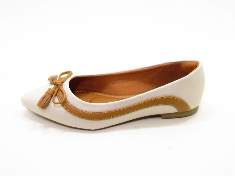 Sapatilhas Sapatilha Cs OffWhite Cs Caramelo