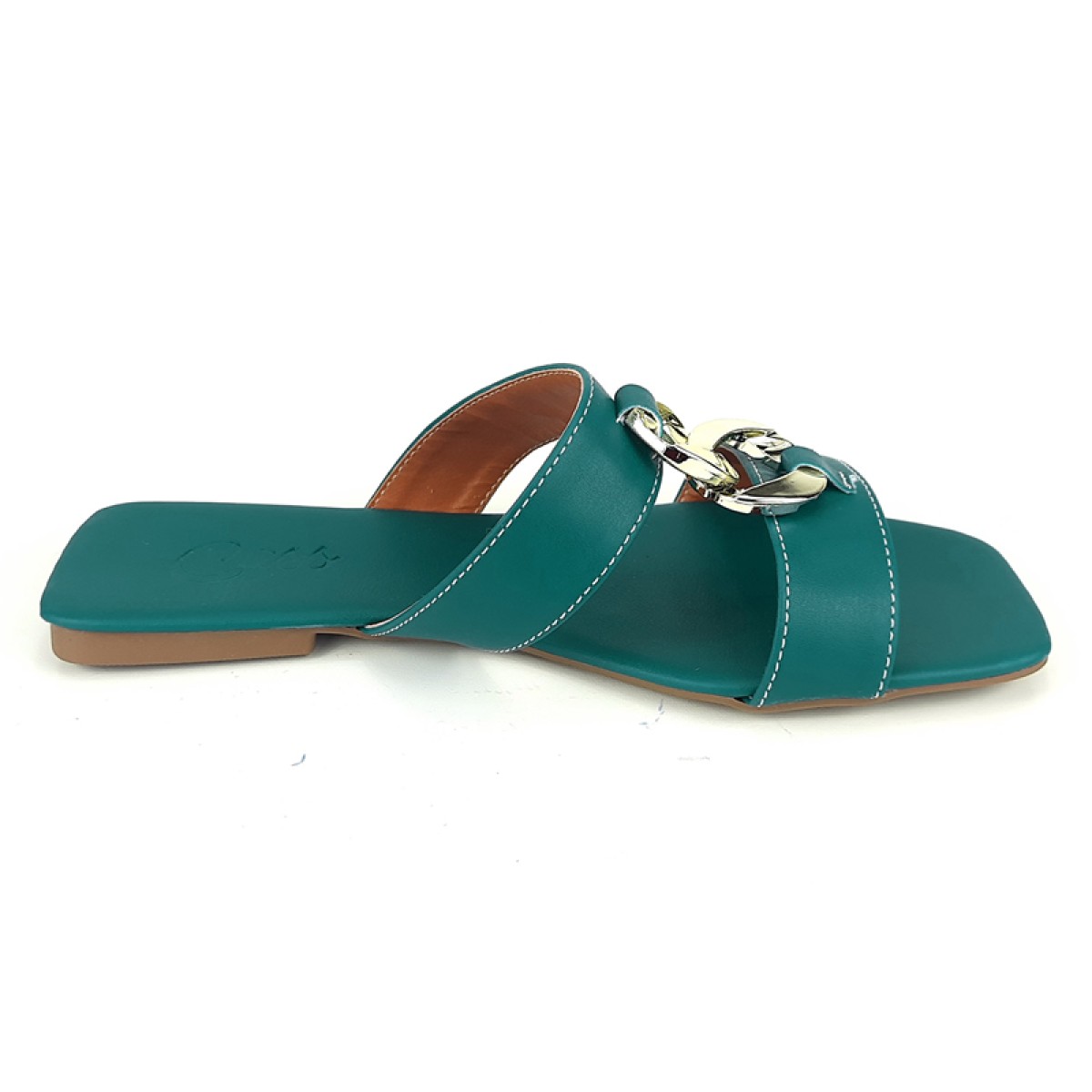 Rasteiras Rasteira Cs Verde Celestial