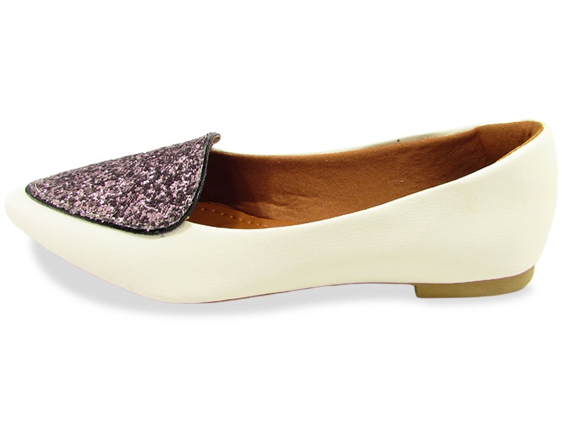 Sapatilhas Sapatilha Mocassim Cs OffWhite Vz Preto Cristal