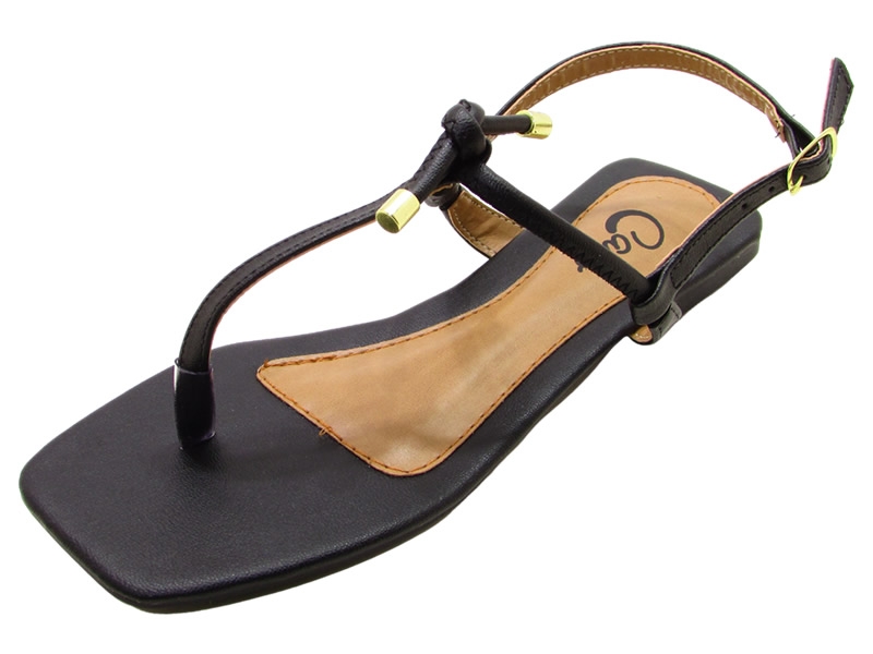 Rasteiras Sand. Rast. Cs Preto Fach