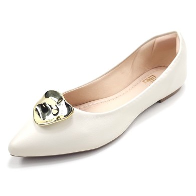 Sapatilhas-Sapatilha Feminina Cs Creme Abs Folha Ouro