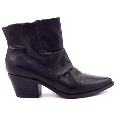 Bota Slouchy Feminina Ceci Cs Preto Salto Country 5,5 cm